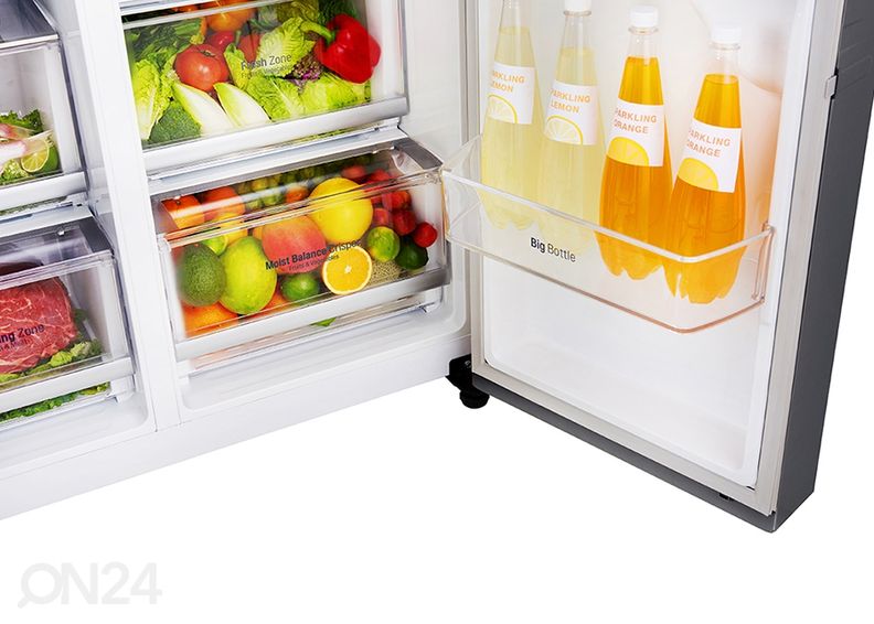 Холодильник Side by side LG увеличить