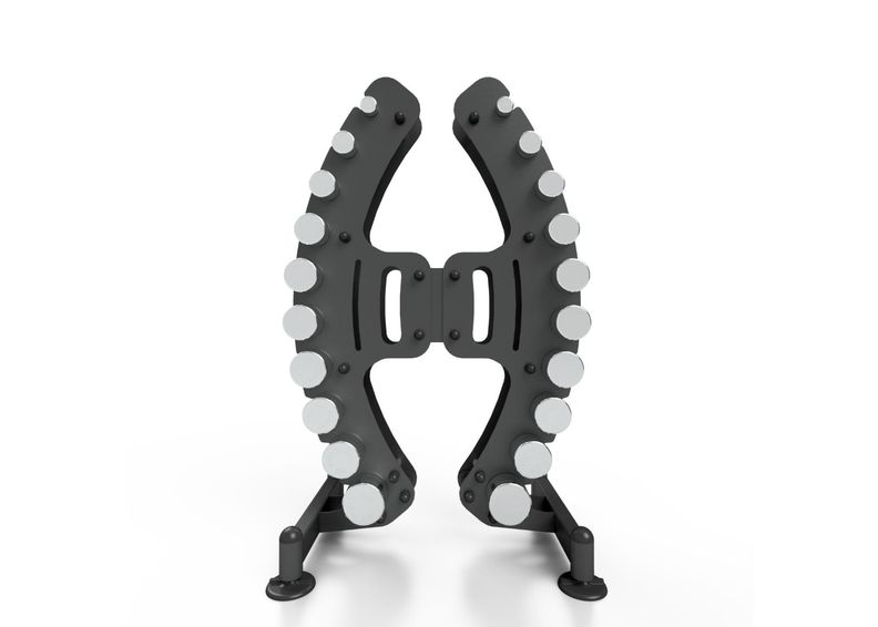 Хромированные гантели с подставкой 1-10 кг Marbo Sport увеличить