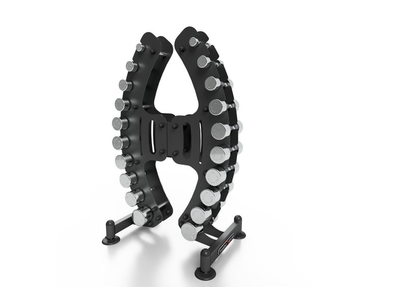 Хромированные гантели с подставкой 1-10 кг Marbo Sport увеличить