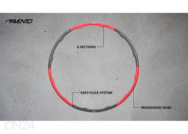 Хула-хуп Avento 1,2 кг увеличить