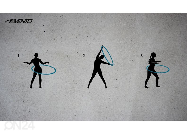 Хула-хуп Avento 1,5 кг увеличить