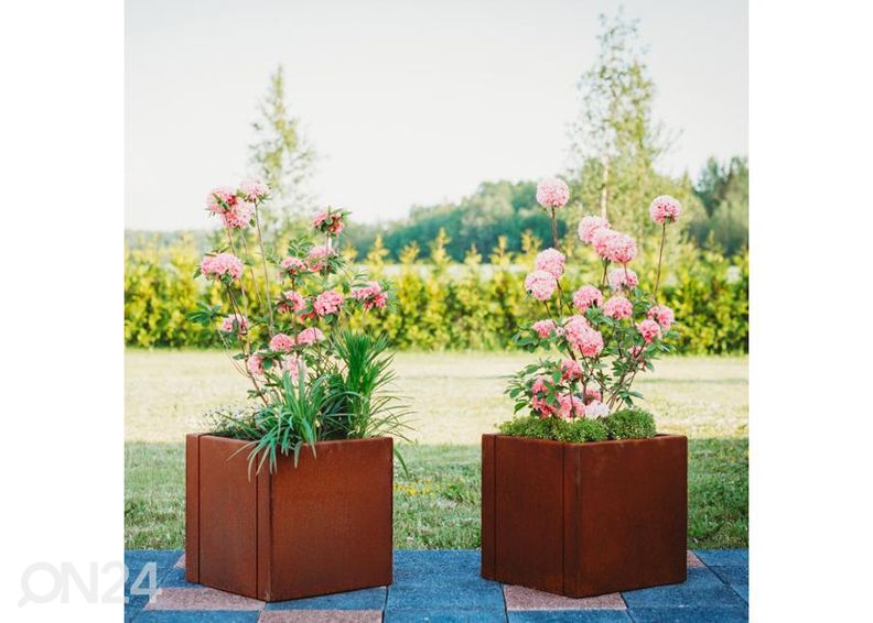 Цветочный горшок из стали Cor-Ten Clara M увеличить