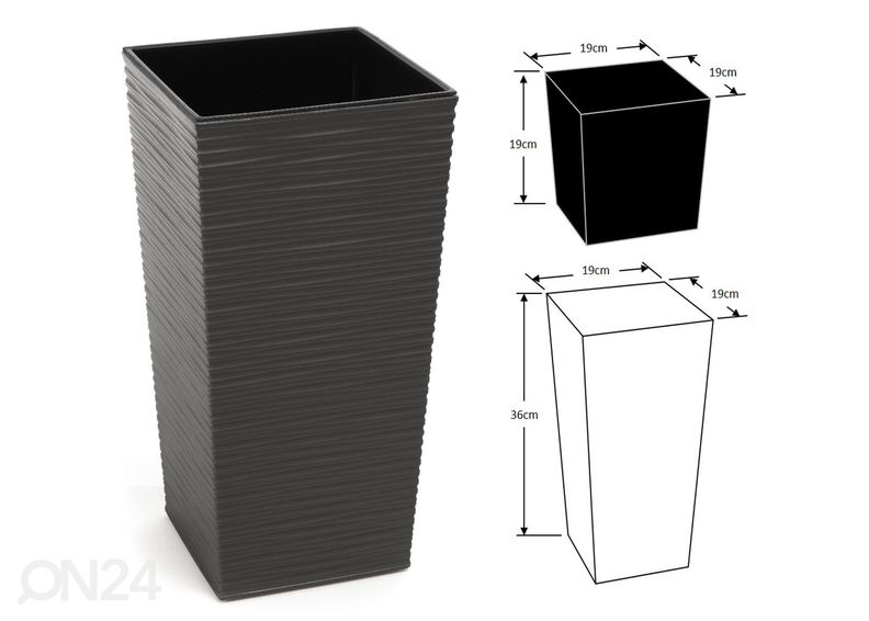 Цветочный горшок Finezia Dluto XS увеличить