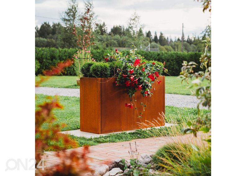 Цветочный горшок Lilly Modular из стали Cor-Ten увеличить