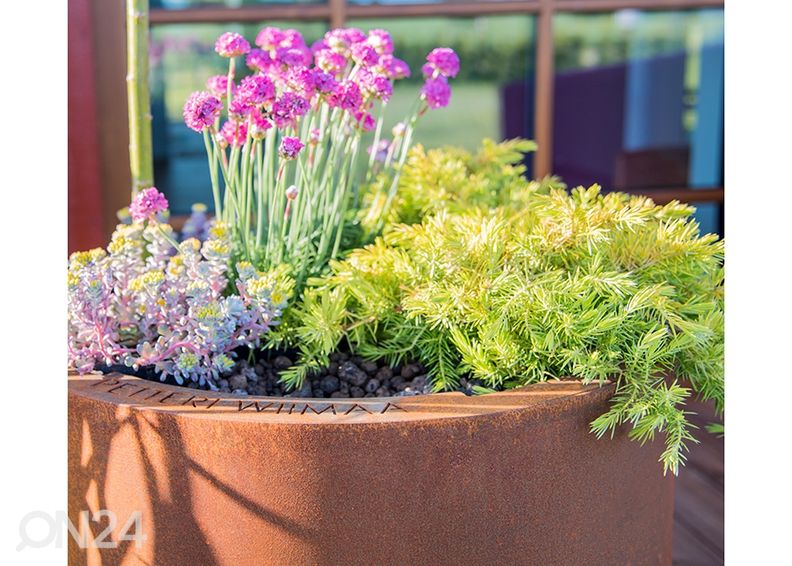 Цветочный горшок Myy из стали Cor-Ten увеличить