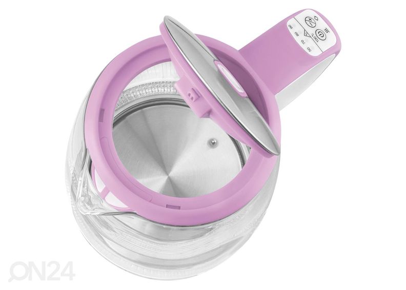 Чайник со стеклянным корпусом Sencor SWK2198RS, розовый увеличить