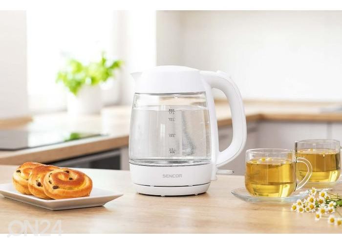 Чайник Sencor SWK7300WH, белый 1,7 л увеличить
