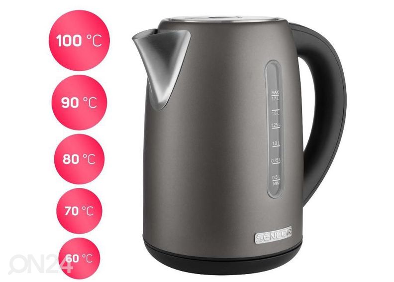 Чайник Sencor SWK7708BK, черный увеличить