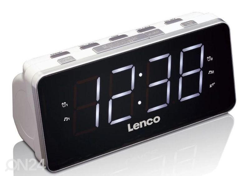 Часы-радио Lenco CR18, белые увеличить