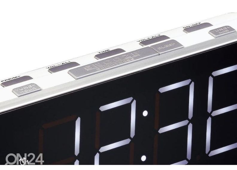 Часы-радио Lenco CR18, белые увеличить