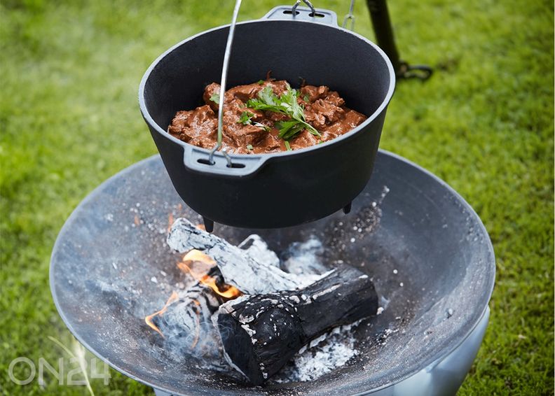 Чугунный котёл с крышкой Barbecook 9 л, Ø 32 см увеличить