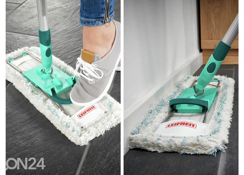 Швабра для пола Profi XL MicroDuo с телескопической ручкой Leifheit увеличить