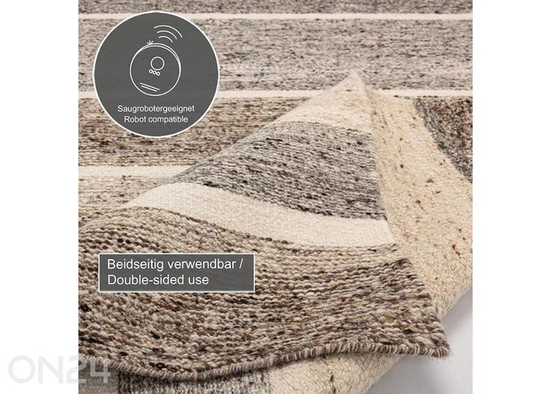 Шерстяной ковёр Ehrwald 60x90 см увеличить