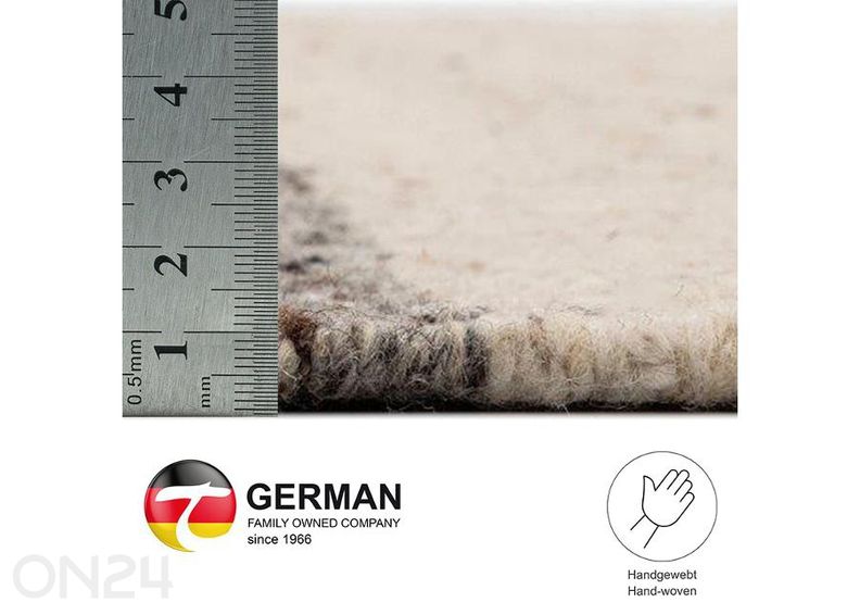 Шерстяной ковёр Ehrwald 60x90 см увеличить