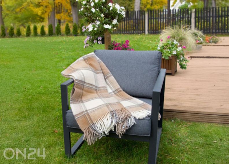 Шерстяной плед 140x205 см увеличить