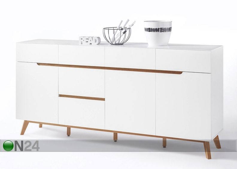 Широкий комод Cervo 193см, деревянные ножки увеличить