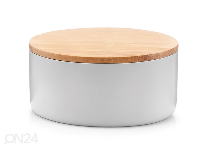 Шкатулка для украшений с зеркалом, серая увеличить