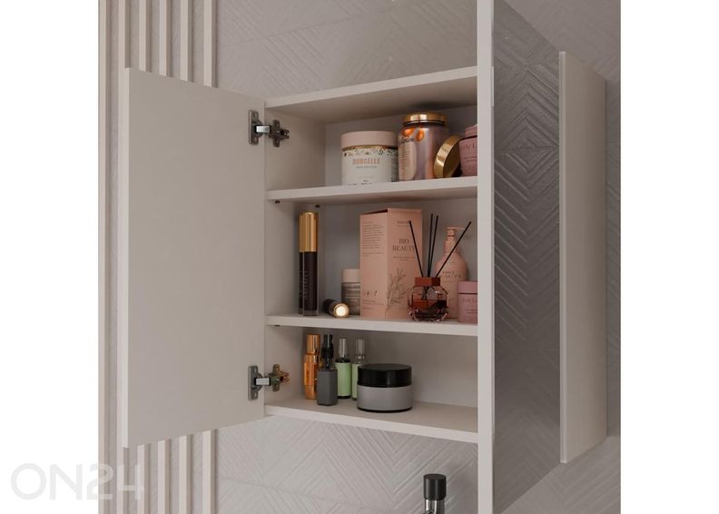 Шкафчик для ванной с зеркалом увеличить