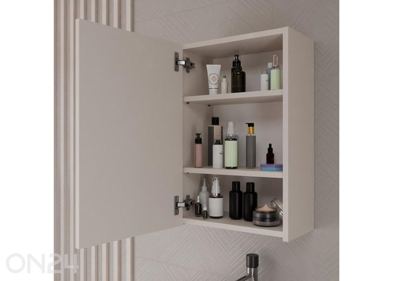 Шкафчик для ванной с зеркалом увеличить