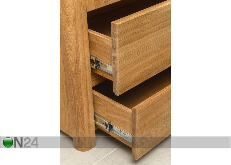 Шкаф-витрина из массива дуба Lausenne увеличить