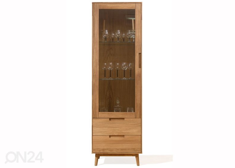 Шкаф-витрина из массива дуба Scan1 увеличить