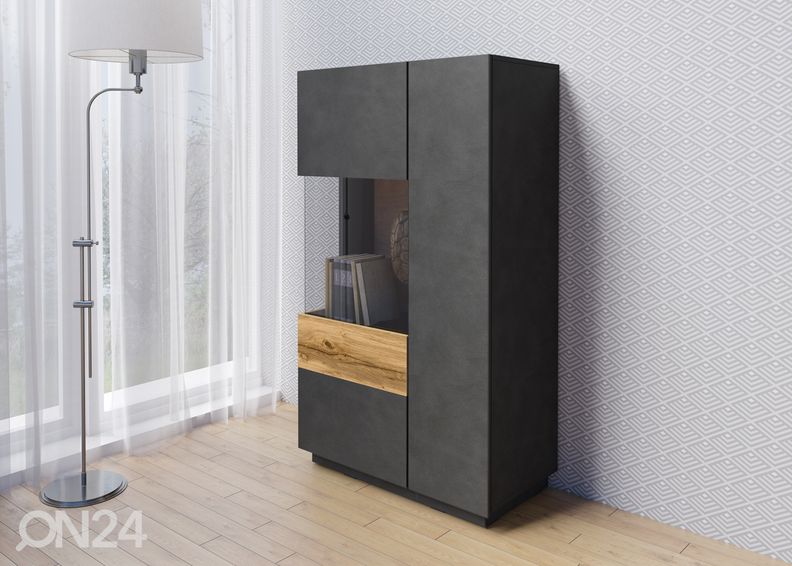 Шкаф-витрина, левосторонняя увеличить