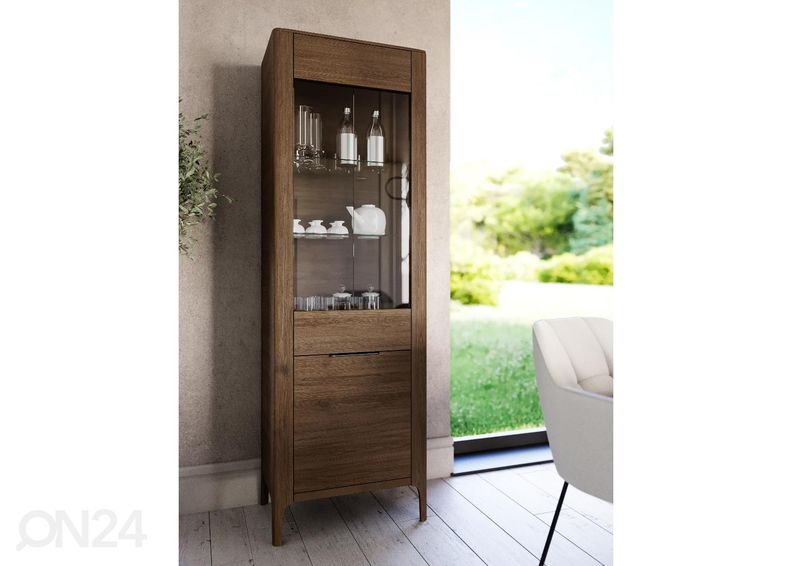 Шкаф-витрина левосторонняя увеличить