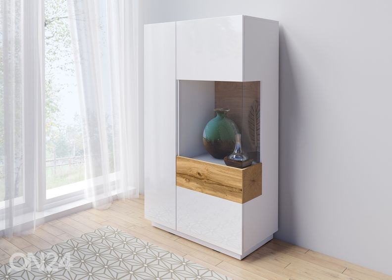 Шкаф-витрина, правосторонний увеличить