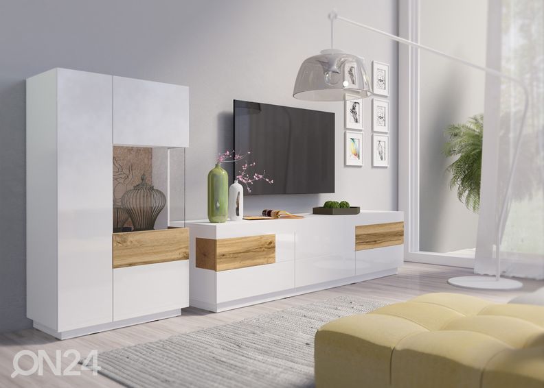 Шкаф-витрина, правосторонний увеличить