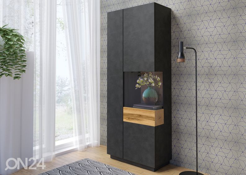 Шкаф-витрина, правосторонняя увеличить