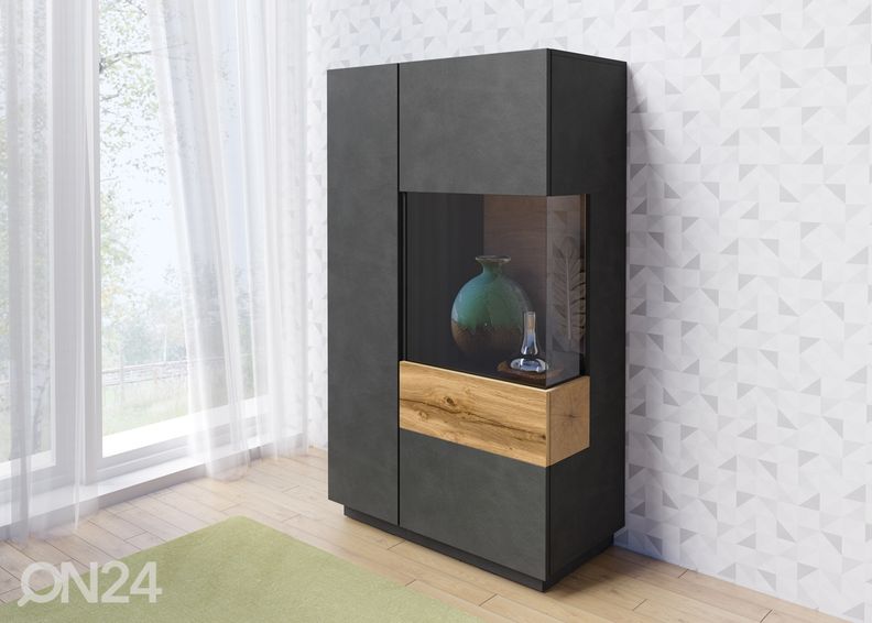 Шкаф-витрина, правосторонняя увеличить