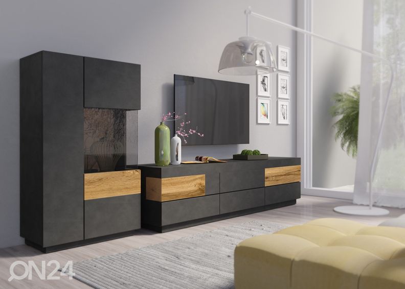 Шкаф-витрина, правосторонняя увеличить