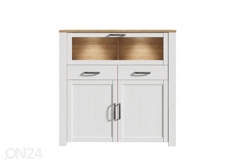 Шкаф-витрина 126 см увеличить