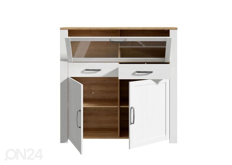 Шкаф-витрина 126 см увеличить