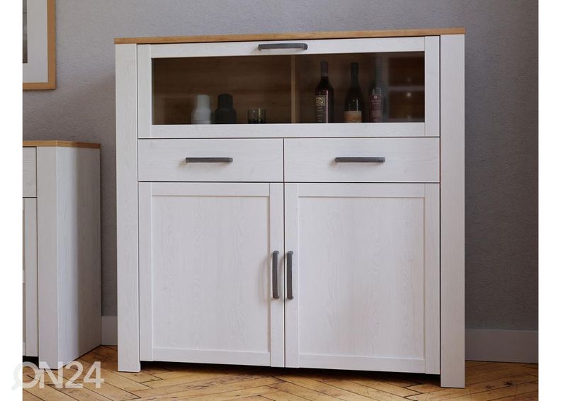 Шкаф-витрина 126 см увеличить