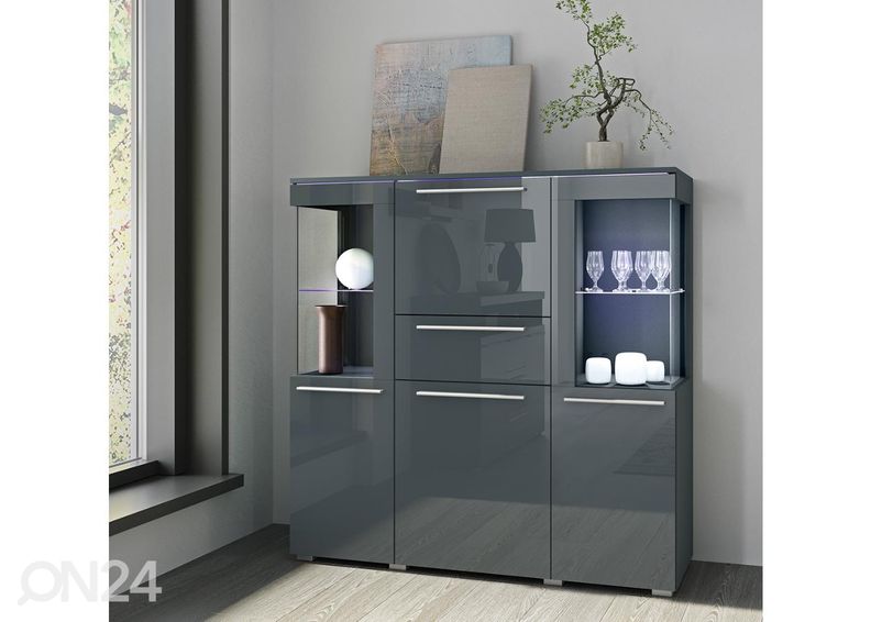 Шкаф-витрина 130 cm увеличить