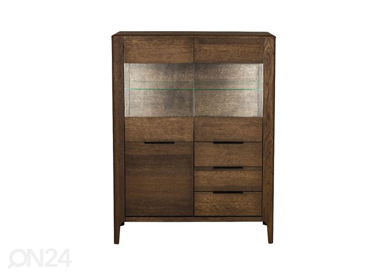 Шкаф-витрина 145 см увеличить