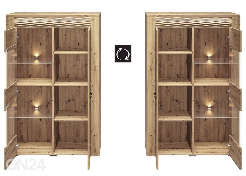 Шкаф-витрина Arda 92 cm увеличить