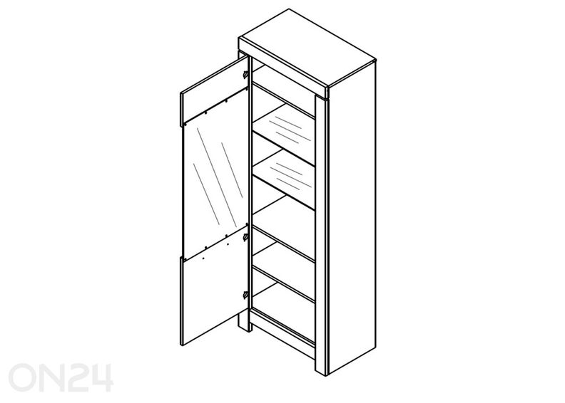 Шкаф-витрина Belen увеличить