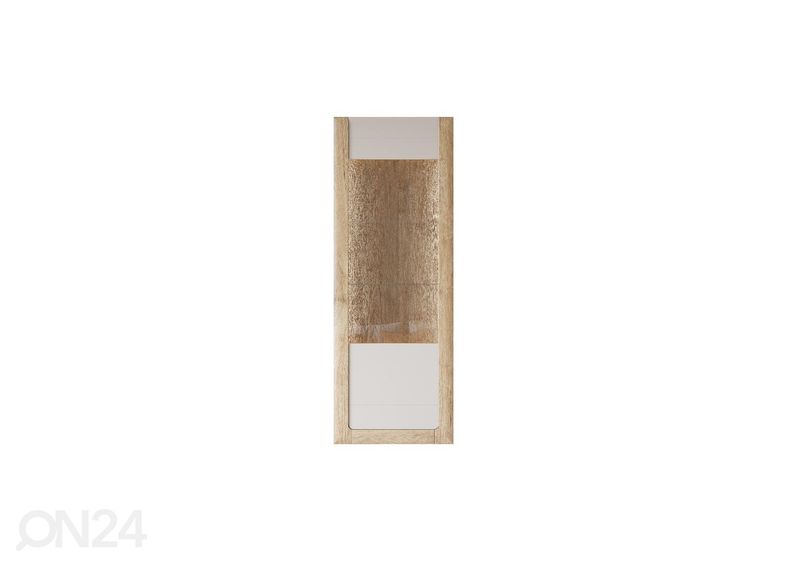 Шкаф-витрина Cassandra 73 cm, дуб/кашемир увеличить