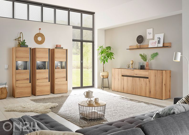 Шкаф-витрина City 157 см увеличить