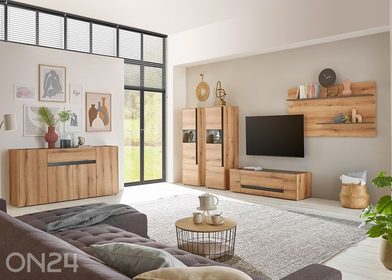 Шкаф-витрина City 157 см увеличить