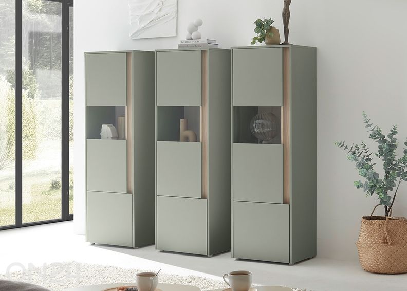 Шкаф-витрина City 157 см увеличить