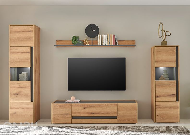 Шкаф-витрина City 200 см увеличить