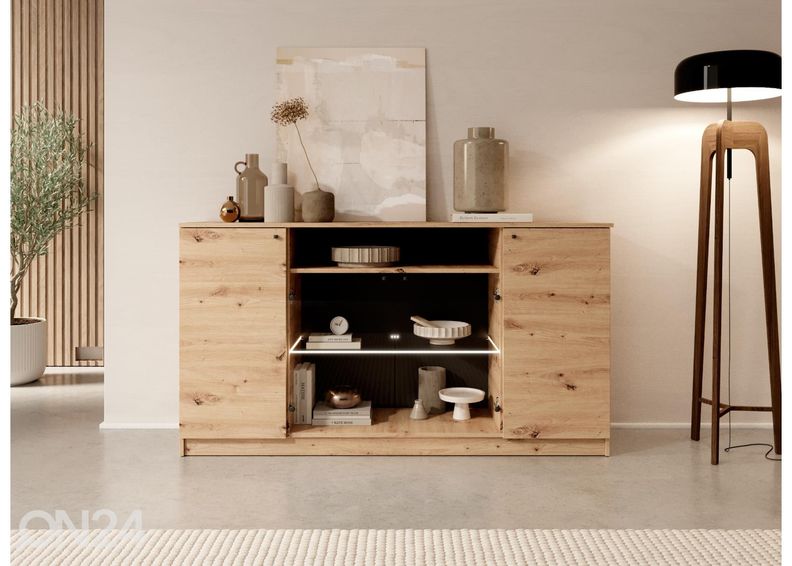 Шкаф-витрина Elk 160 см + светодиодное освещение увеличить