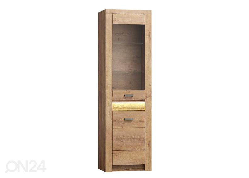 Шкаф-витрина + LED освещение увеличить