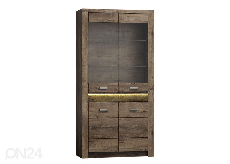 Шкаф-витрина + LED освещение увеличить