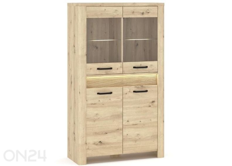 Шкаф-витрина Moris 96 см + LED увеличить