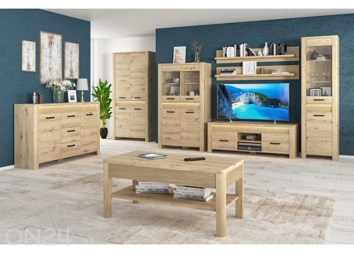 Шкаф-витрина Moris 96 см + LED увеличить