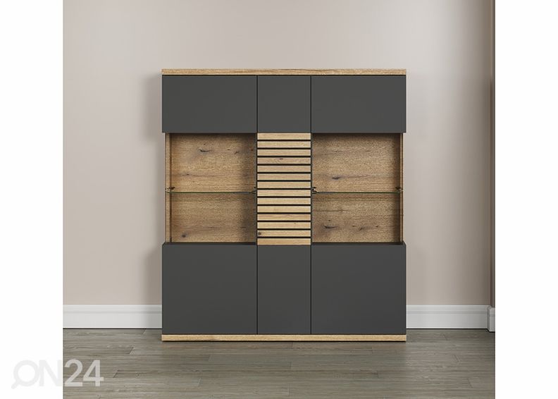 Шкаф-витрина Norris 131 cm увеличить